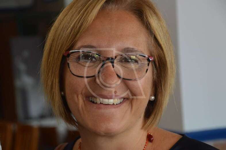 Marta Hernández, exconcejala y actual asesora municipal, en una imagen de este jueves (Foto TA)